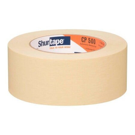 Shurtape Shurtape High Performance Grade High Temp. Masking Tape, Natural, 48mm x 55m - Case of 24 206251